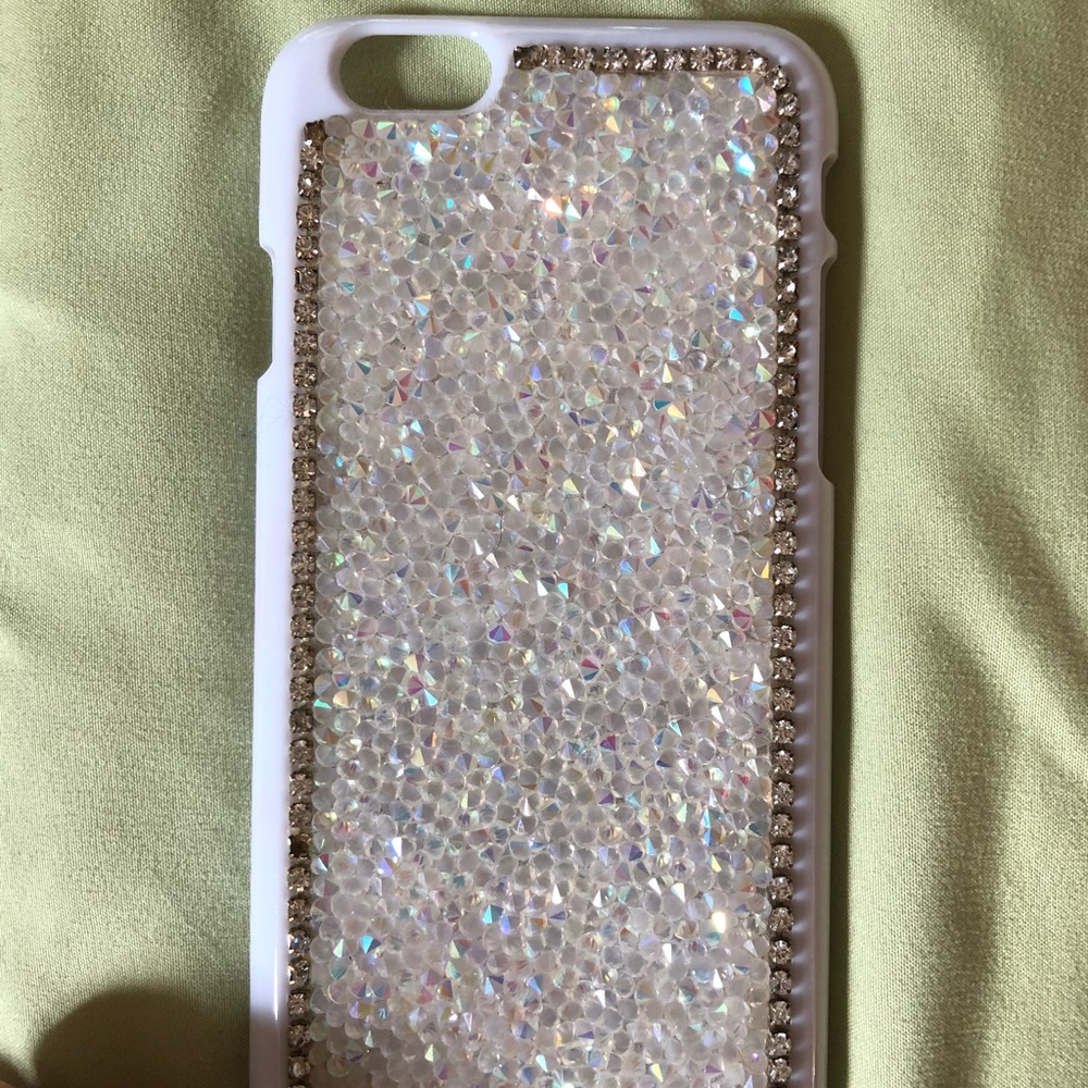 Crystal plastic iPhone case